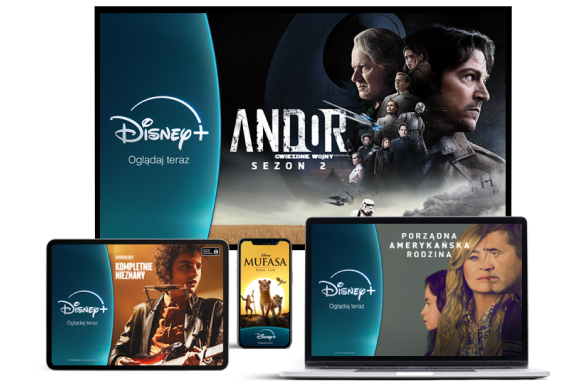 Pakiety z usługą Disney+